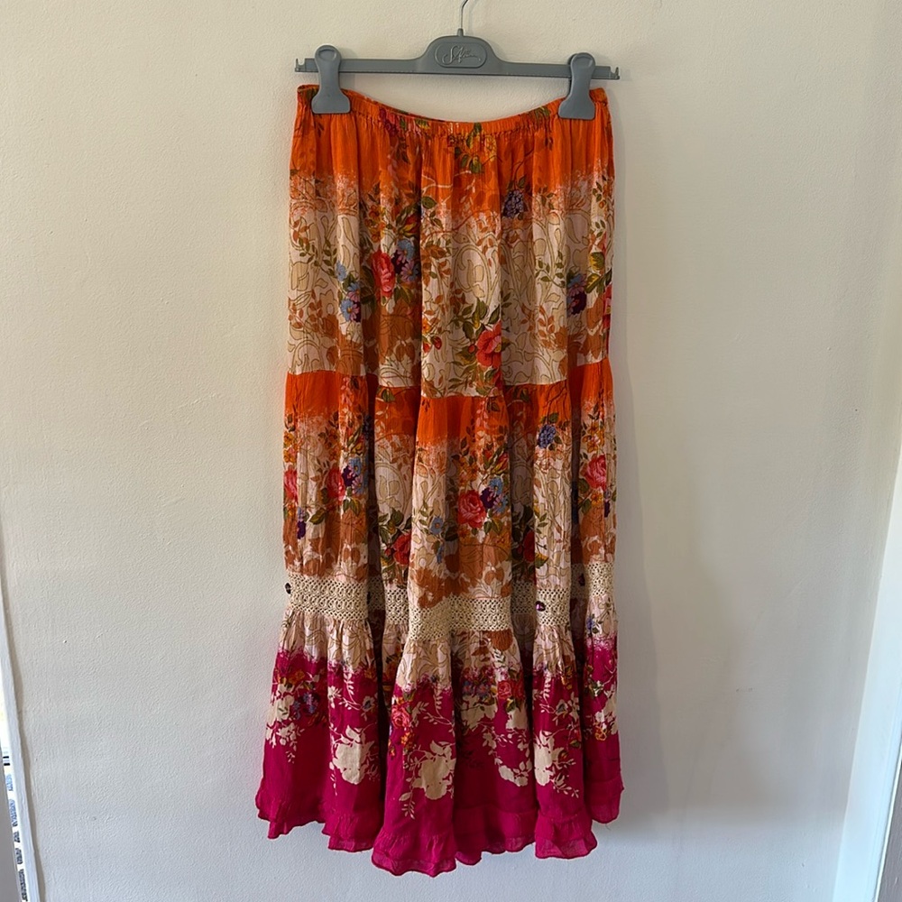 Forbidden Floral Skirt, Sz M
